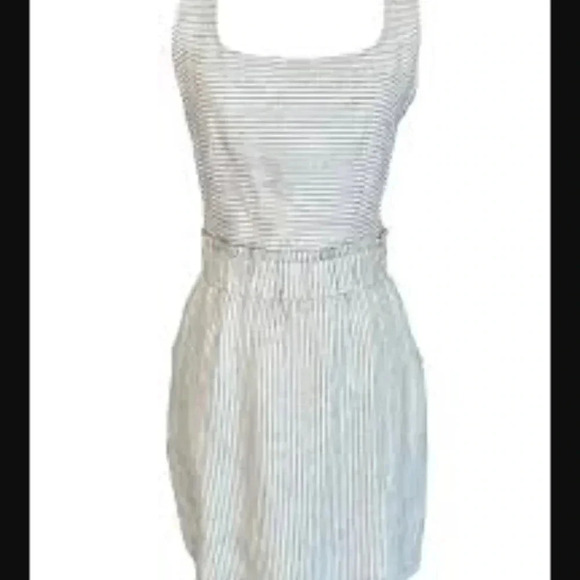 Greylin Linen Striped Sleeveless Mini Dress - Picture 2 of 9